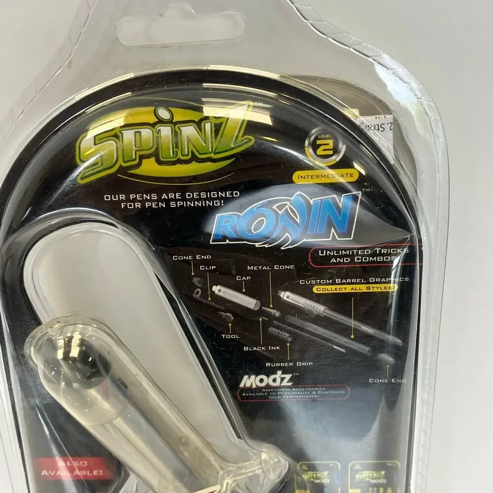 Spinz Pentech Ronin Pen Spinning Revolution Level 2 Blue Red & Black